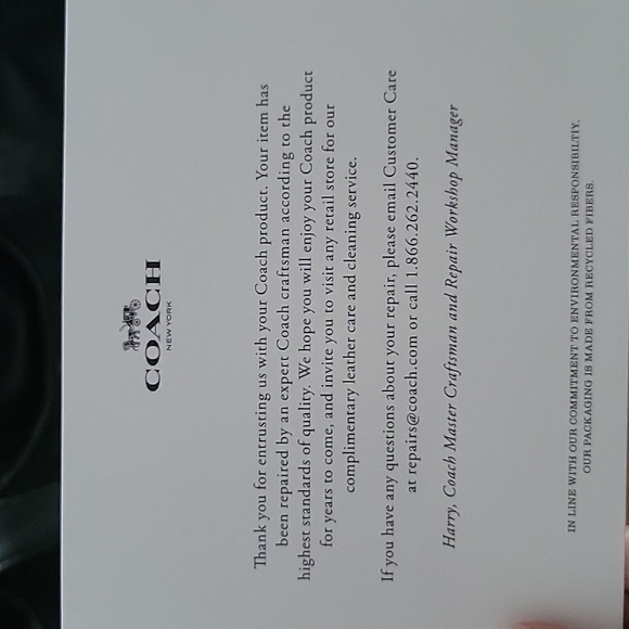 Coach purse - Picture 7 of 9